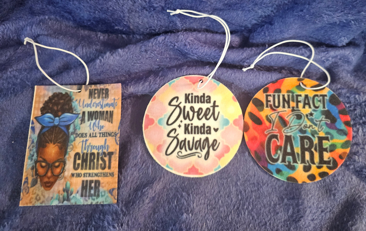 ✨ Custom Sublimation Air Freshener | Personalized Car Accessory✨