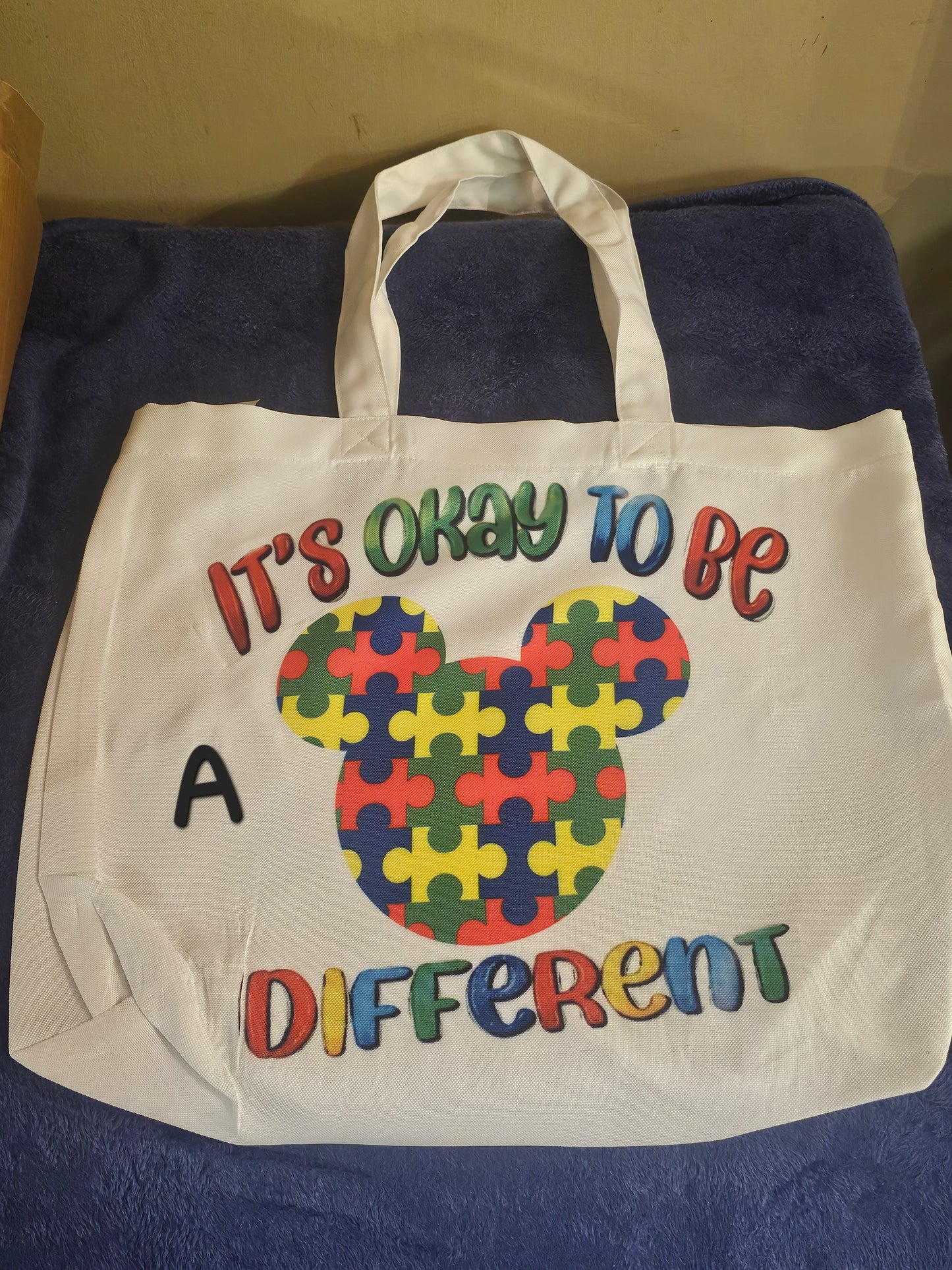 Custom Large Tote Bag | Personalized with Name or Logo | Eco-Friendly Gift