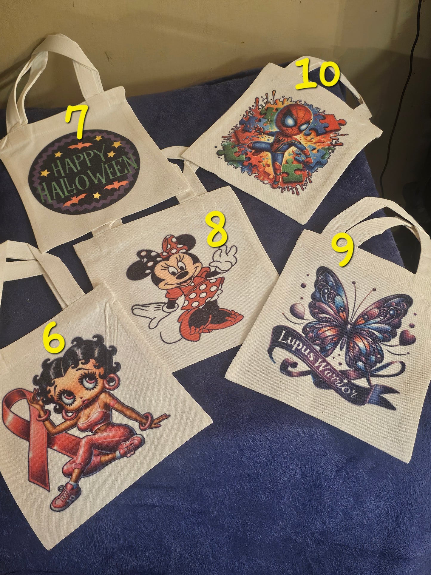Customizable Small Tote | Personalized Canvas Bag for Events & Gifts