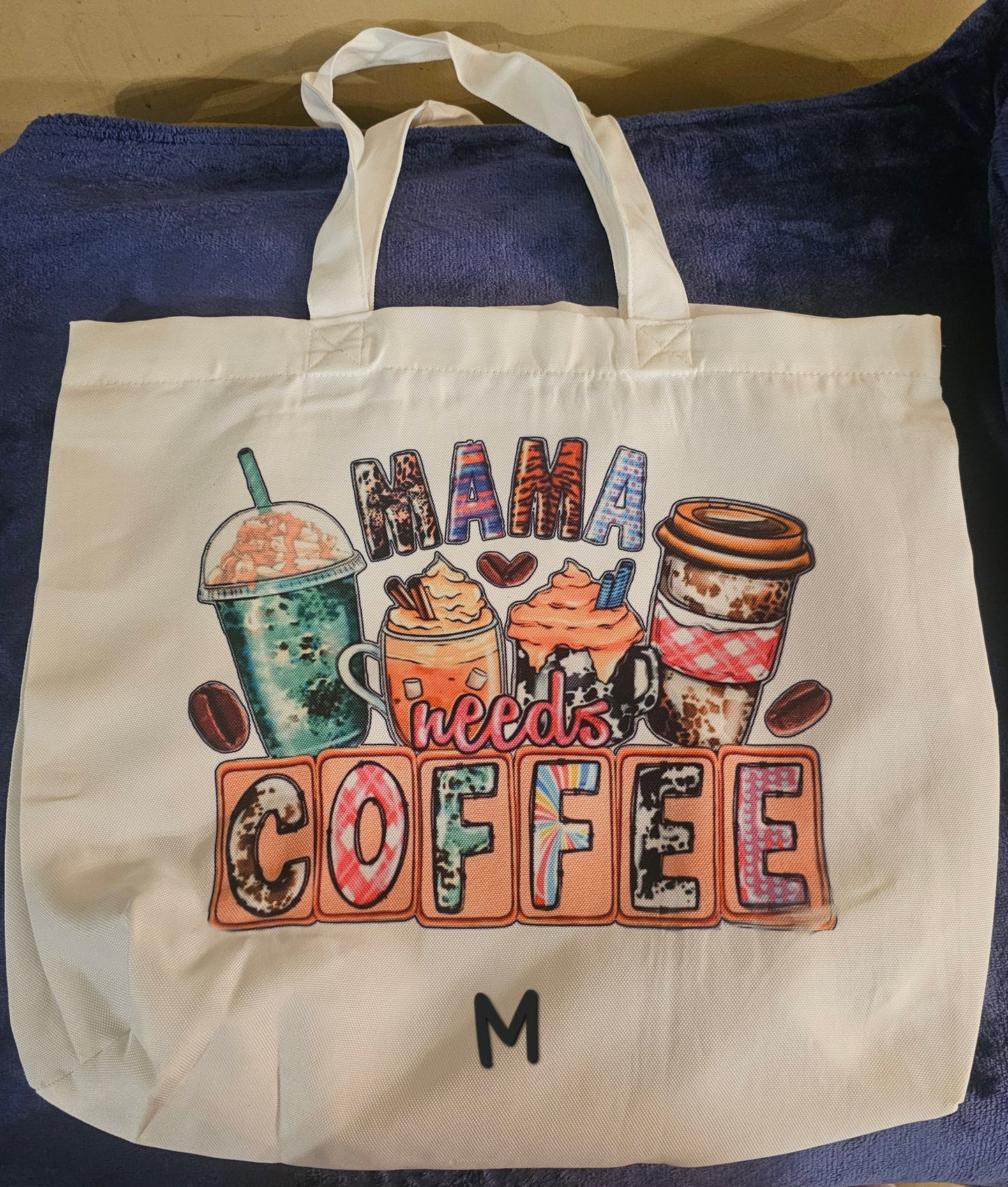 Custom Large Tote Bag | Personalized with Name or Logo | Eco-Friendly Gift