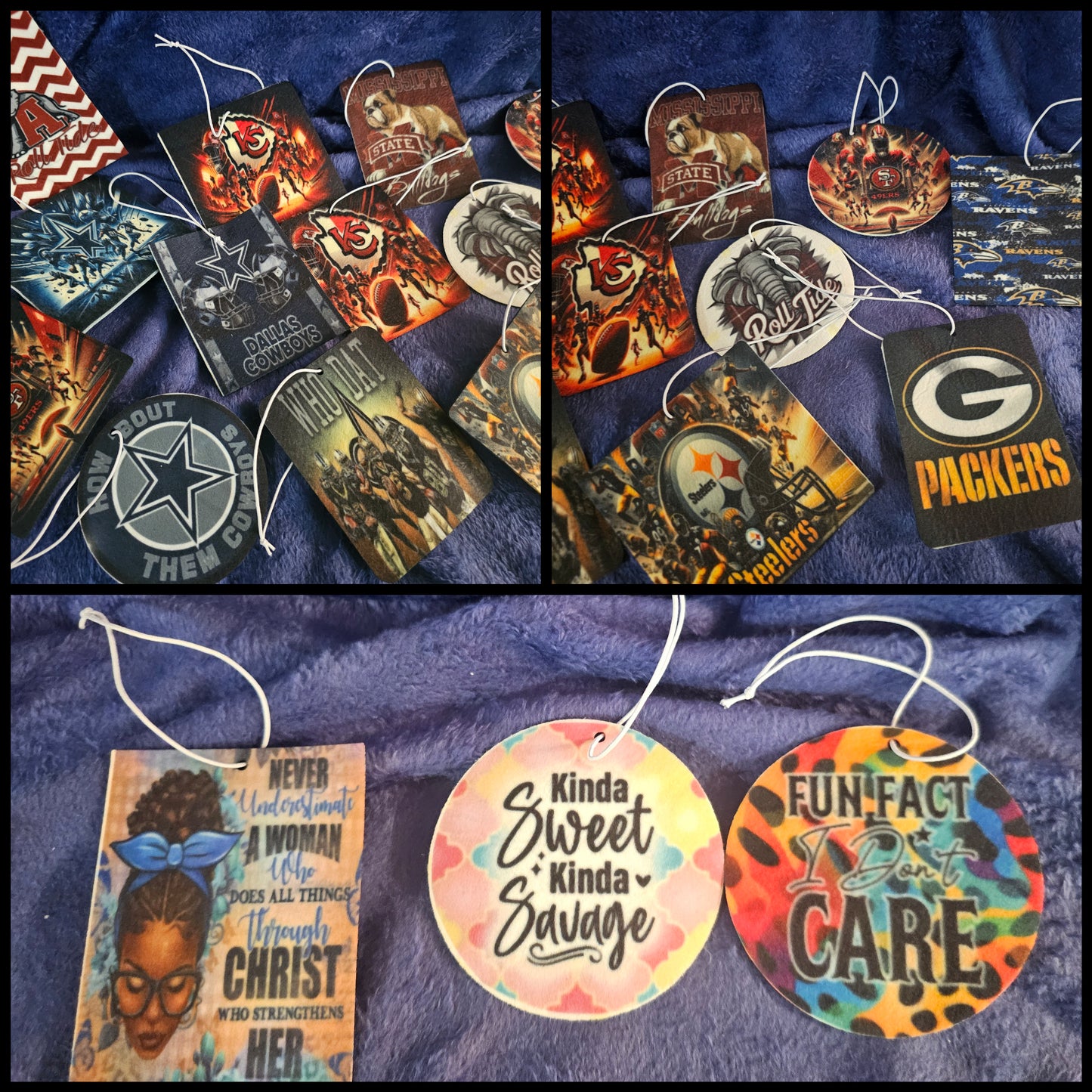 ✨ Custom Sublimation Air Freshener | Personalized Car Accessory✨