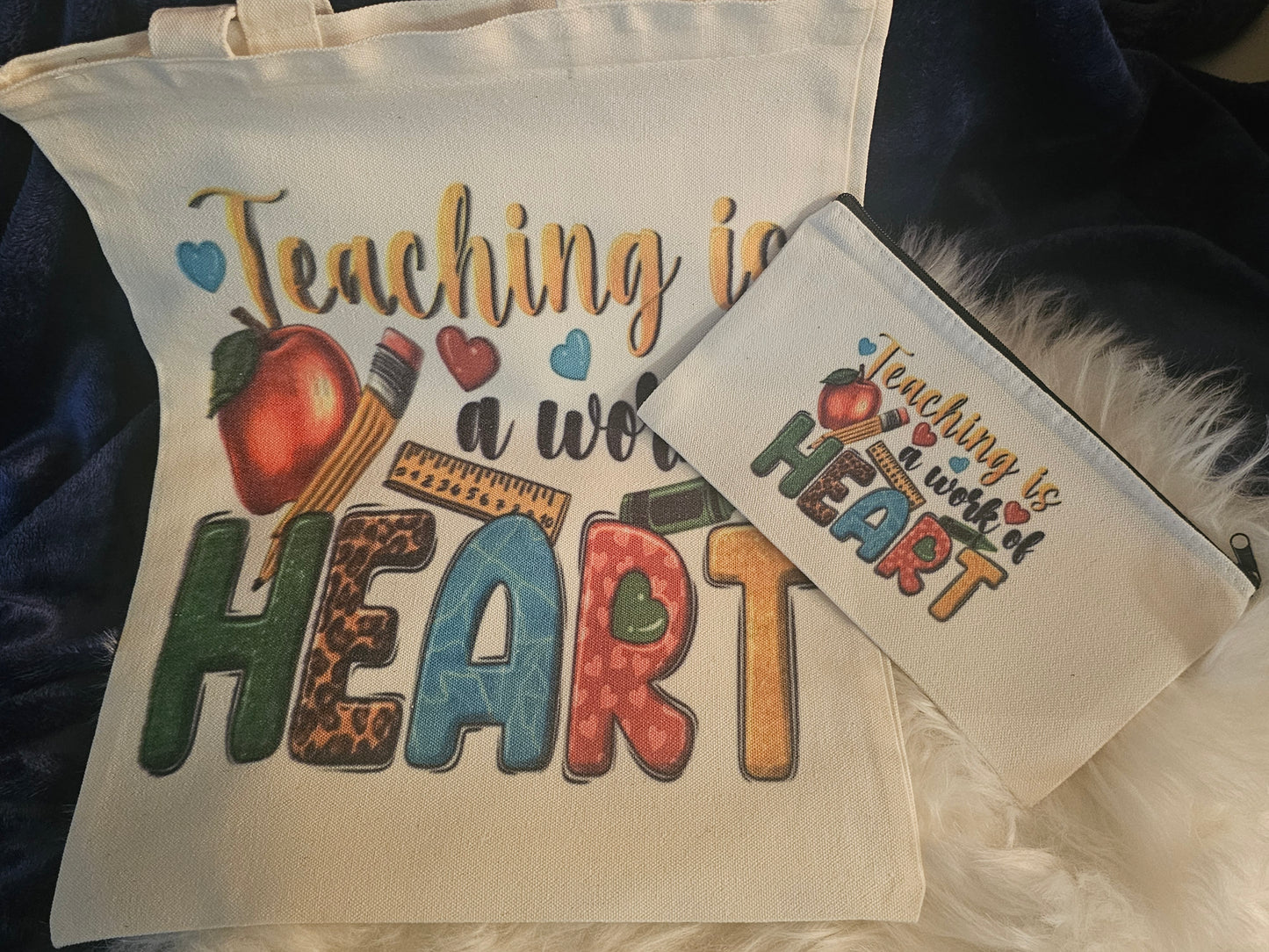 Custom Large Tote Bag | Personalized with Name or Logo | Eco-Friendly Gift