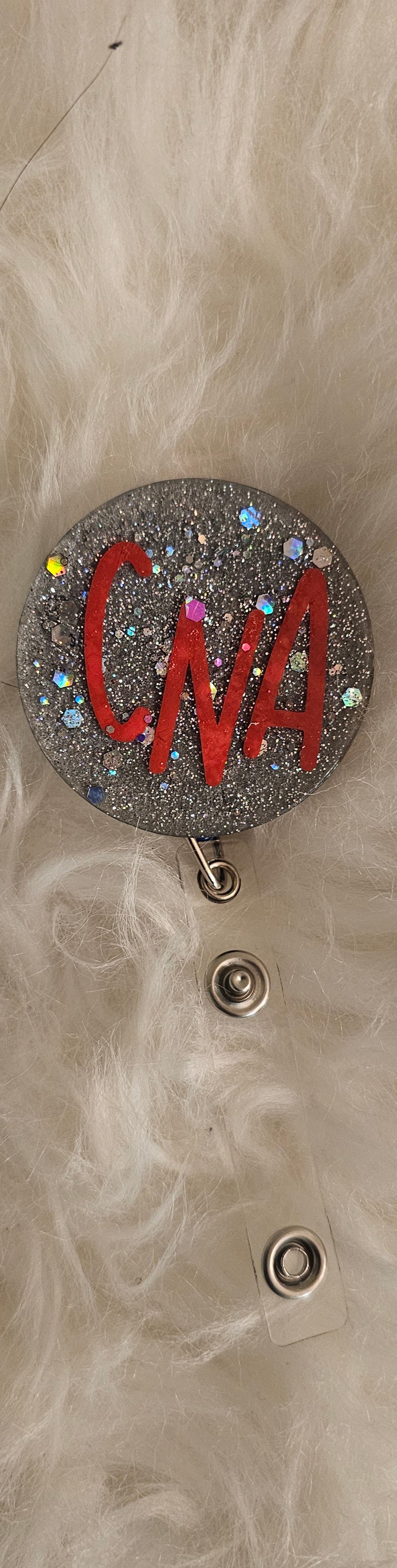 Round Acrylic Resin Badge Reels