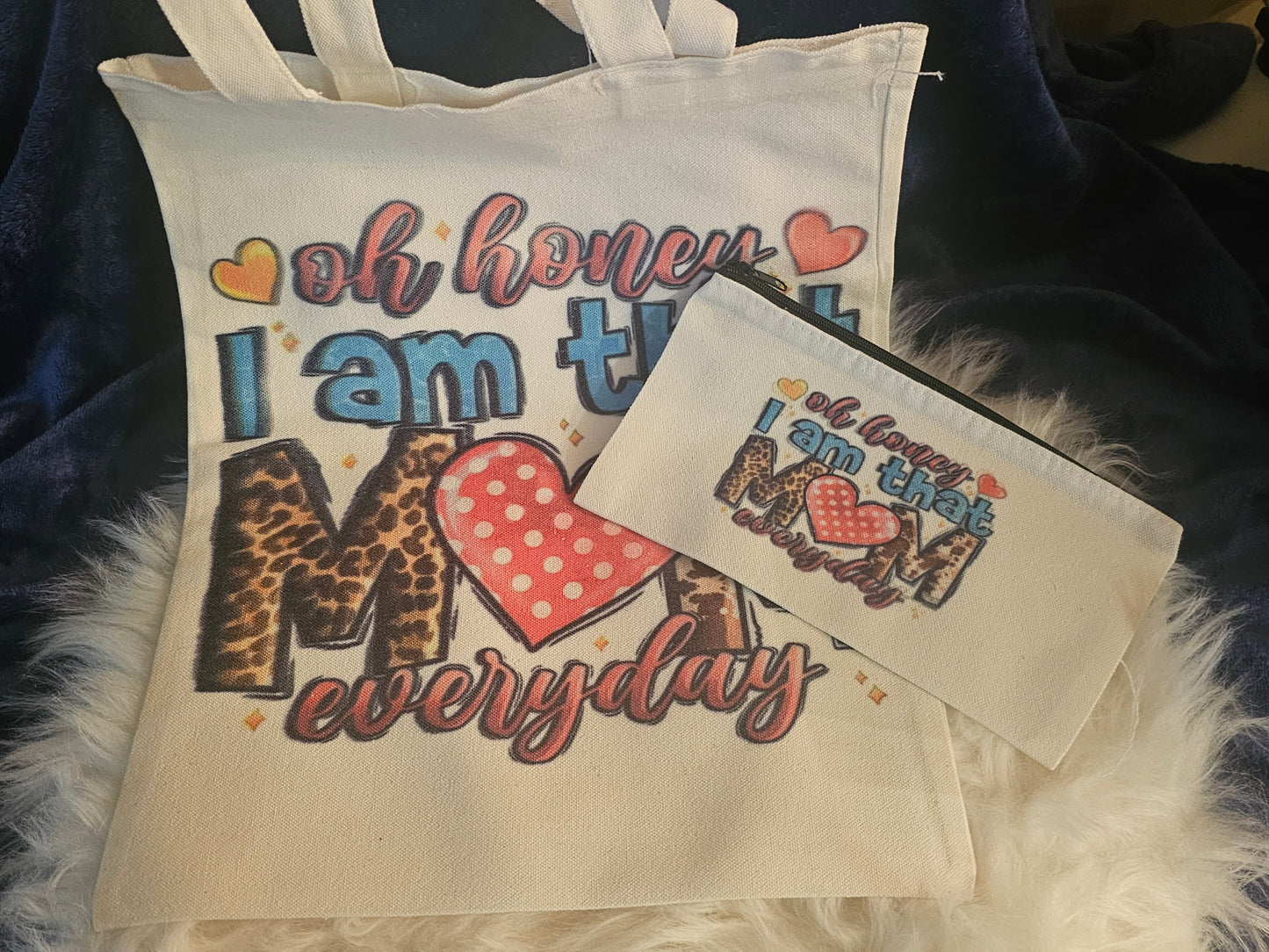 Custom Large Tote Bag | Personalized with Name or Logo | Eco-Friendly Gift