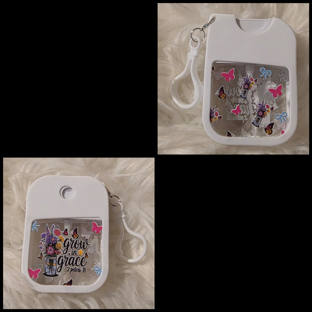 Empty Portable Travel Refillable Mini Spray Bottle with Fine Mist Spray