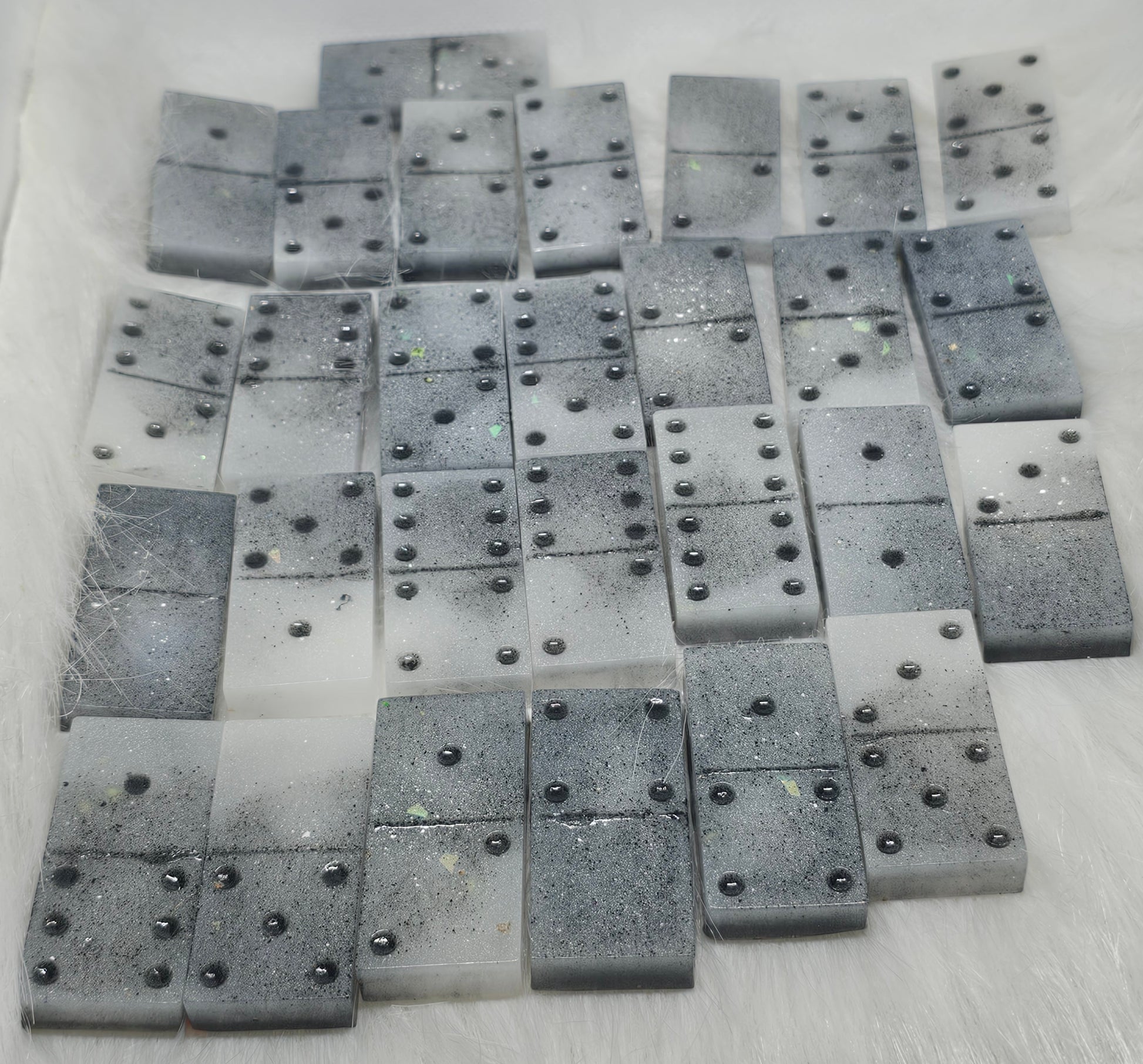 ✨Custom Resin Dominoes Set – Handmade Personalized Dominoes ✨