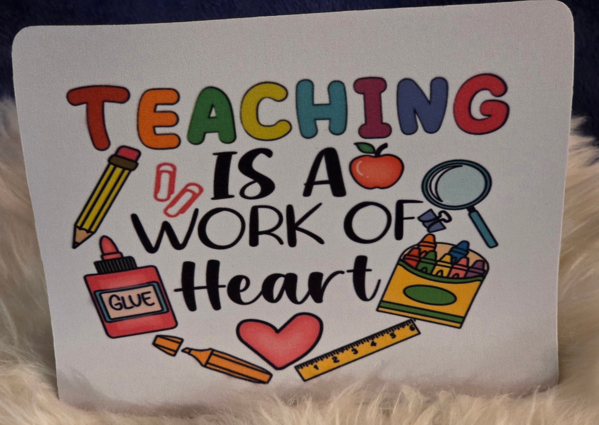 ✨Personalized Mouse Pad – Add Your Name, Initials, or Design | Office & Gift Ready ✨