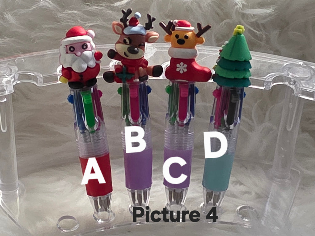 ✨Mini Festive Retro Pens – Light Green, Gray, Light Blue, Pink | Classic Vintage Style, Smooth Writing✨