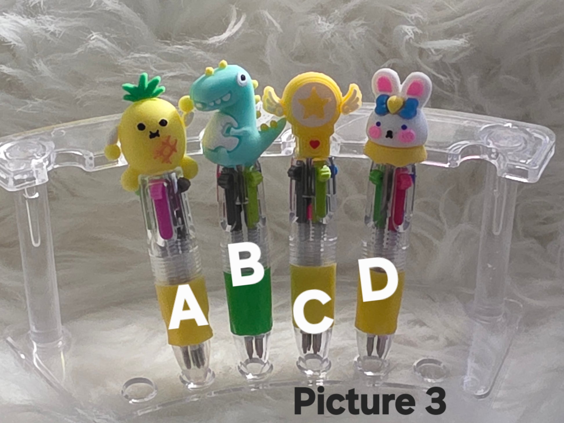 ✨Mini Festive Retro Pens – Light Green, Gray, Light Blue, Pink | Classic Vintage Style, Smooth Writing✨