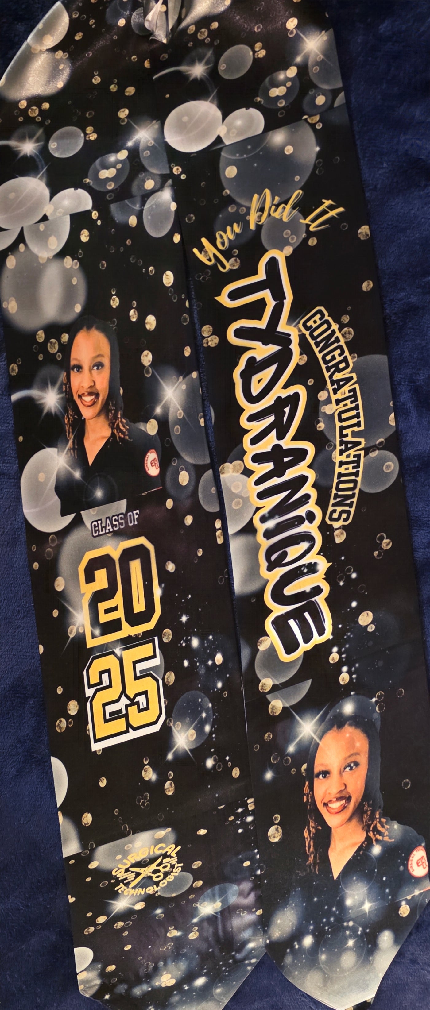 ✨Personalized Graduation Stole – , Customizable for College & High School Graduates✨