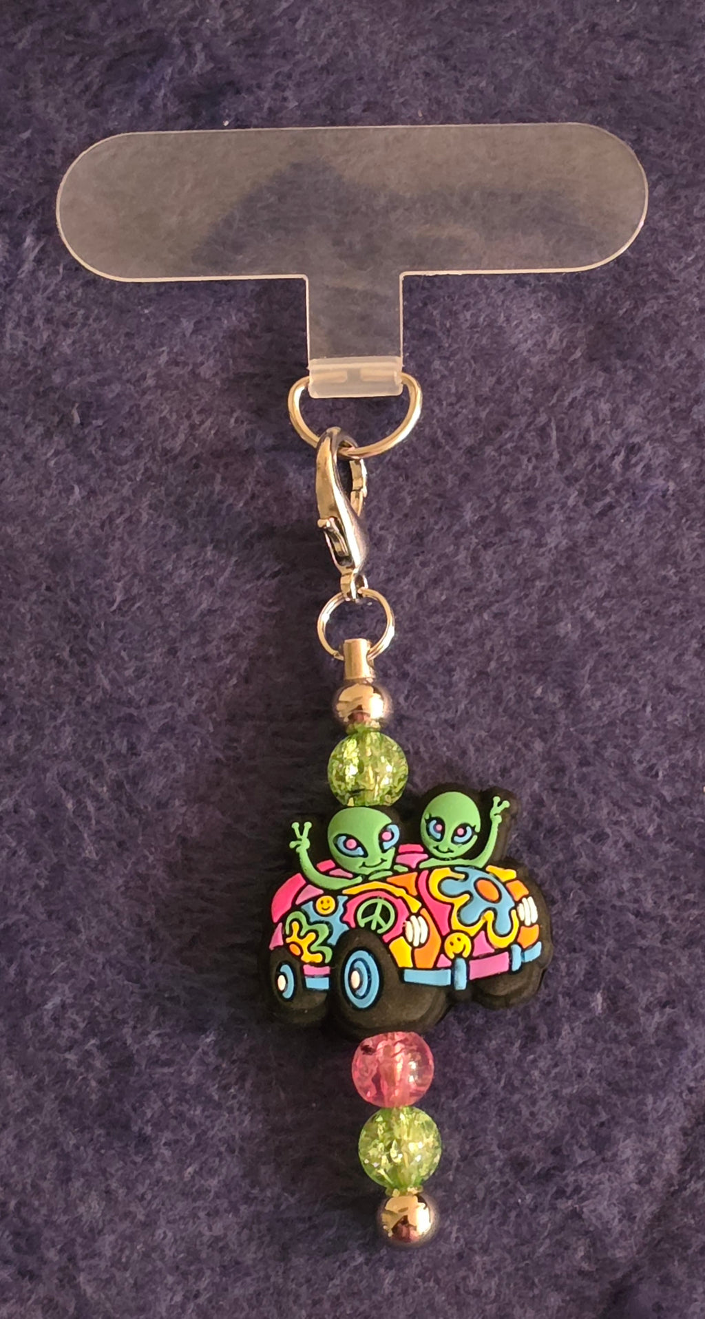 Phone Charm Beadable Tether Tab – Fits Most Cases