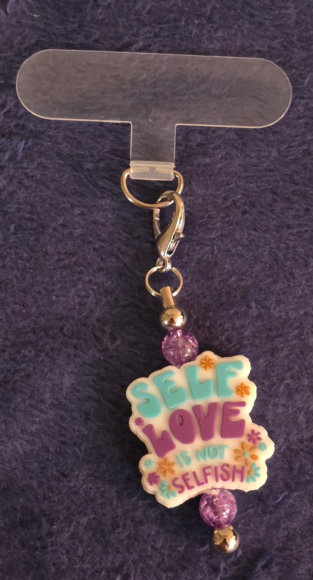 Phone Charm Beadable Tether Tab – Fits Most Cases