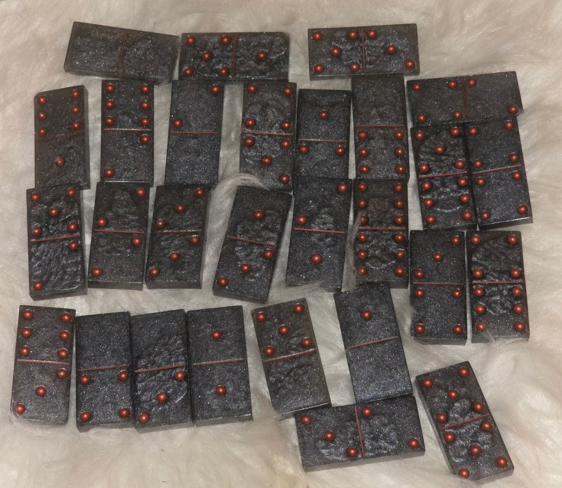 ✨Custom Resin Dominoes Set – Handmade Personalized Dominoes ✨