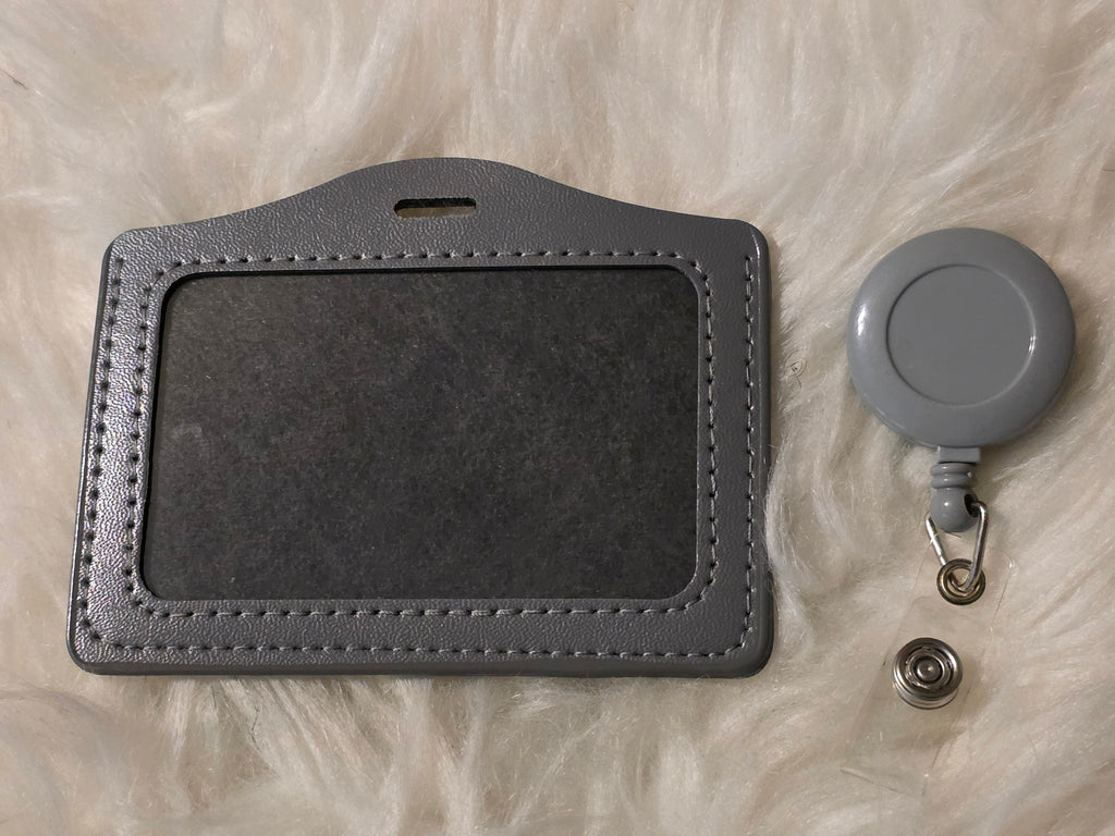 Badge Holder with Retractable Reel | Perfect for Nurses, Teachers & Professionals