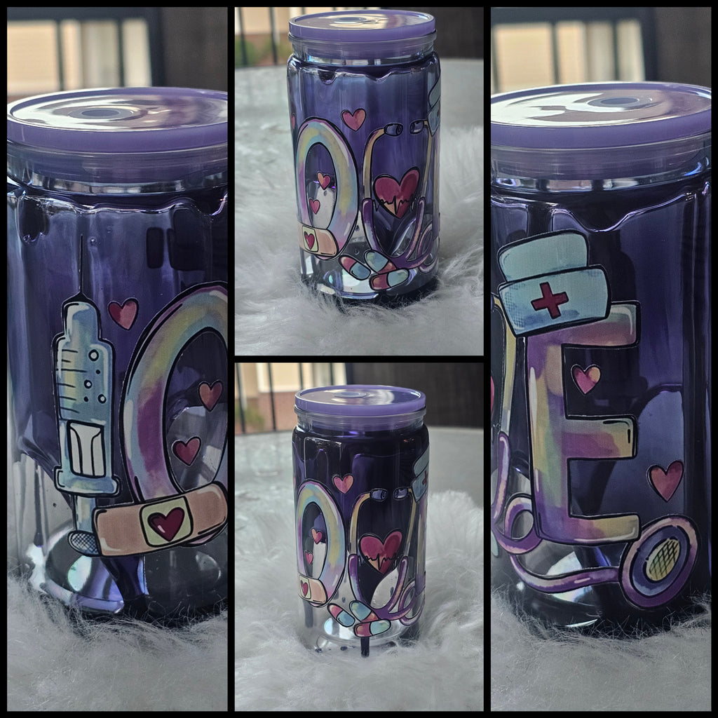 ✨16oz Snow Globe Tumbler | Custom Glitter Tumbler | Personalized Double Wall Cup✨