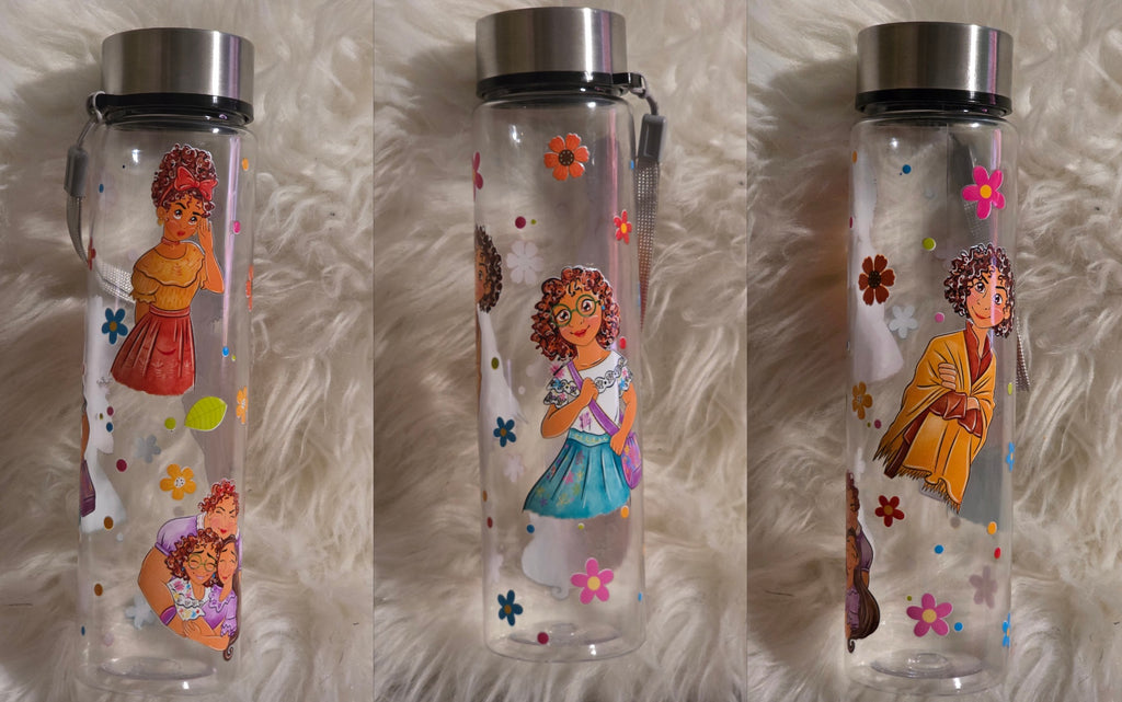 18oz Reusable Plastic Water Bottle with Lid – Durable Cold Drink Tumbler Travel Cup for Parties & Gifts