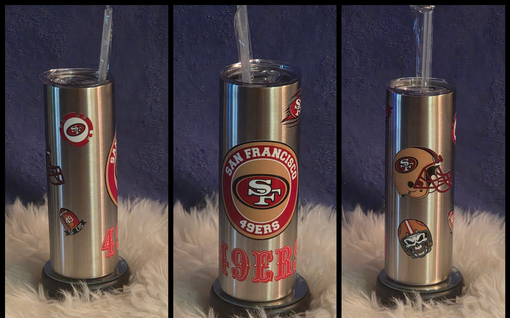 Stainless Steel Tumbler with Lid & Straw