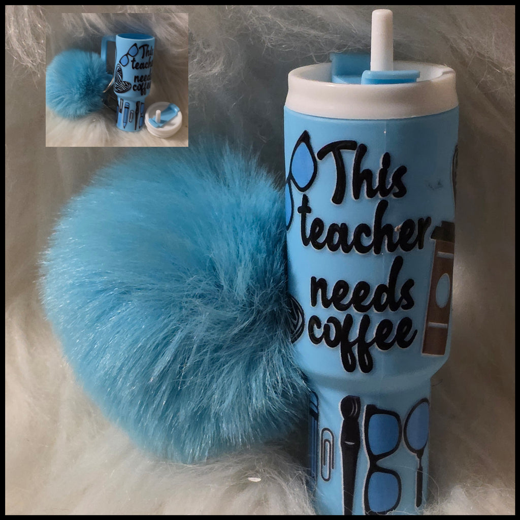 Mini Cup Keychain Holder – Lipstick, Cosmetics & Small Essentials Storage