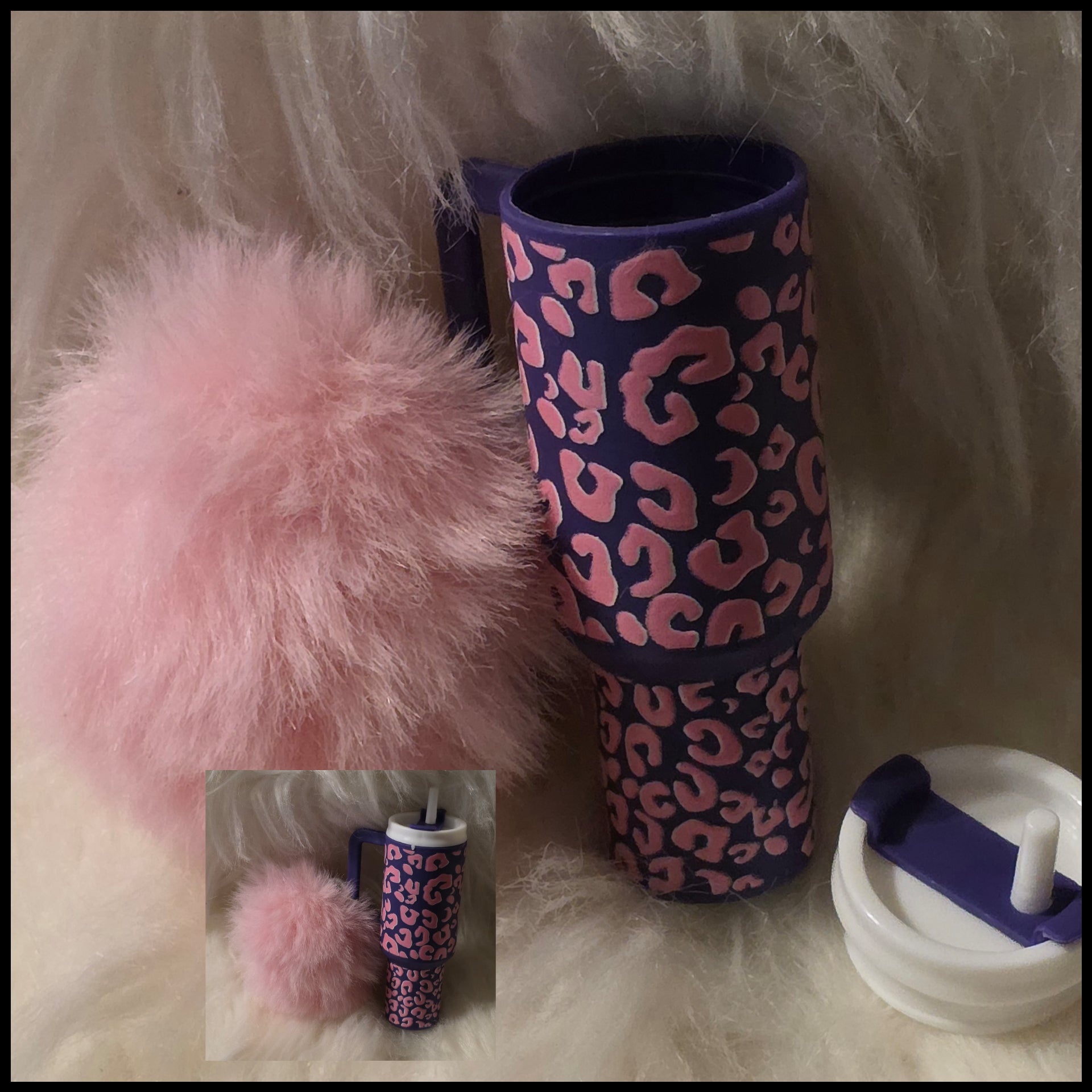 Mini Cup Keychain Holder – Lipstick, Cosmetics & Small Essentials Storage