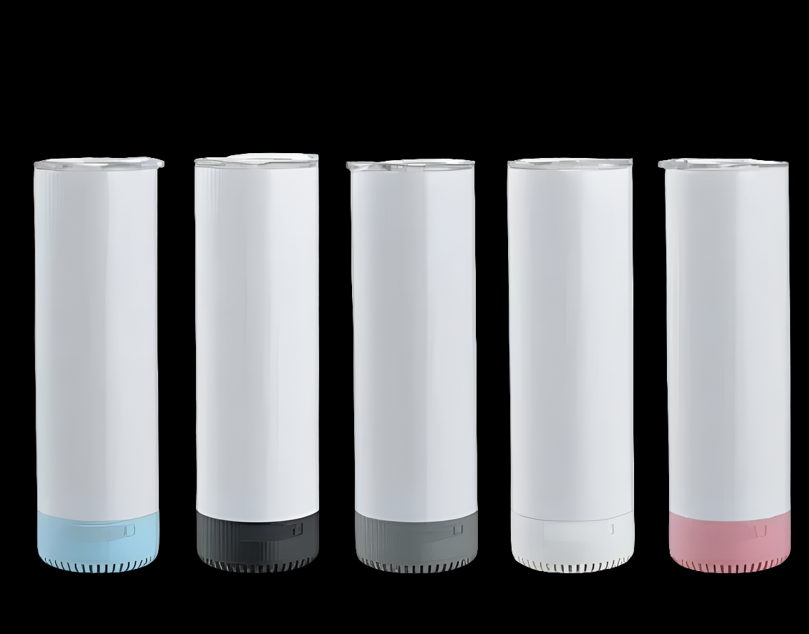✨20oz Bluetooth Speaker Tumbler – Customizable Stainless Steel Cup with Detachable Wireless Speaker✨