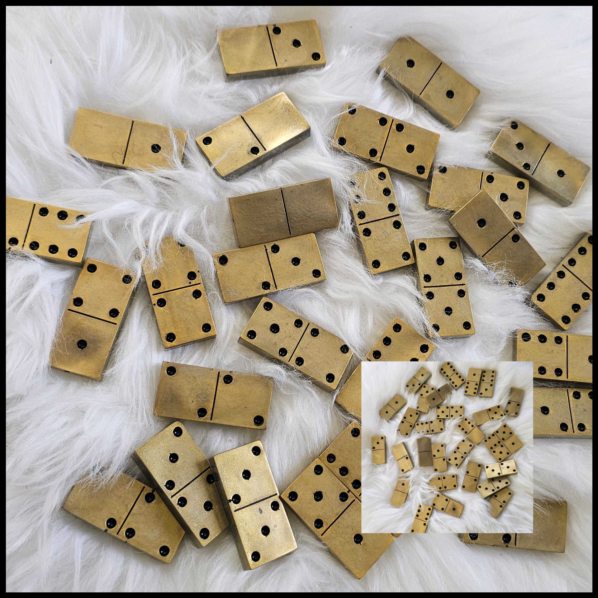✨Custom Resin Dominoes Set – Handmade Personalized Dominoes ✨