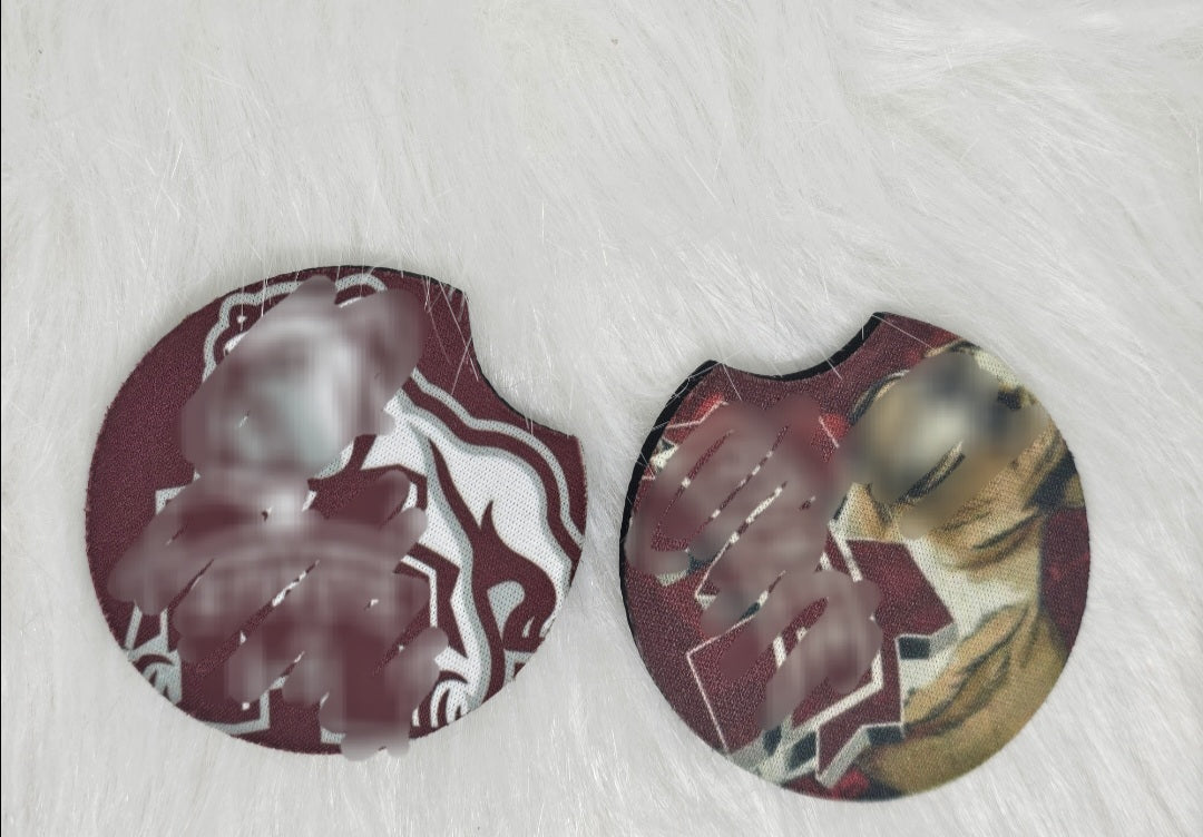 ✨Neoprene Coasters with Rubber Bottom for Any Occasion (Set of 2)✨