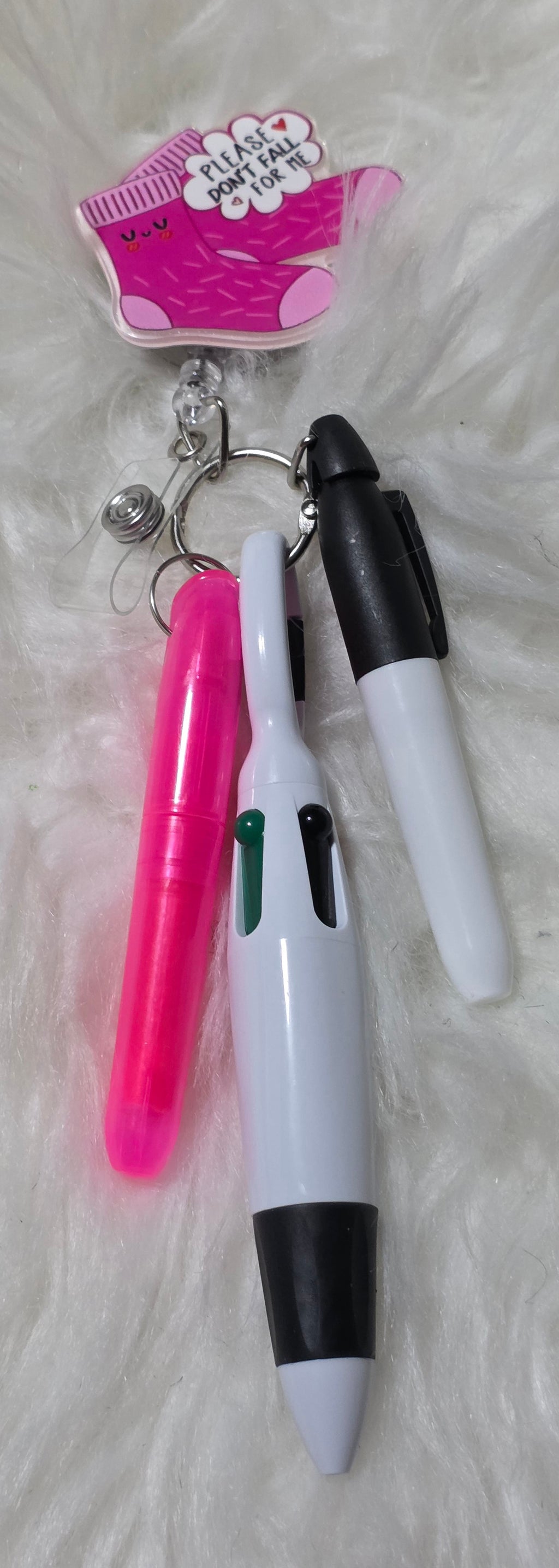Nurse Essentials Badge Reel Set