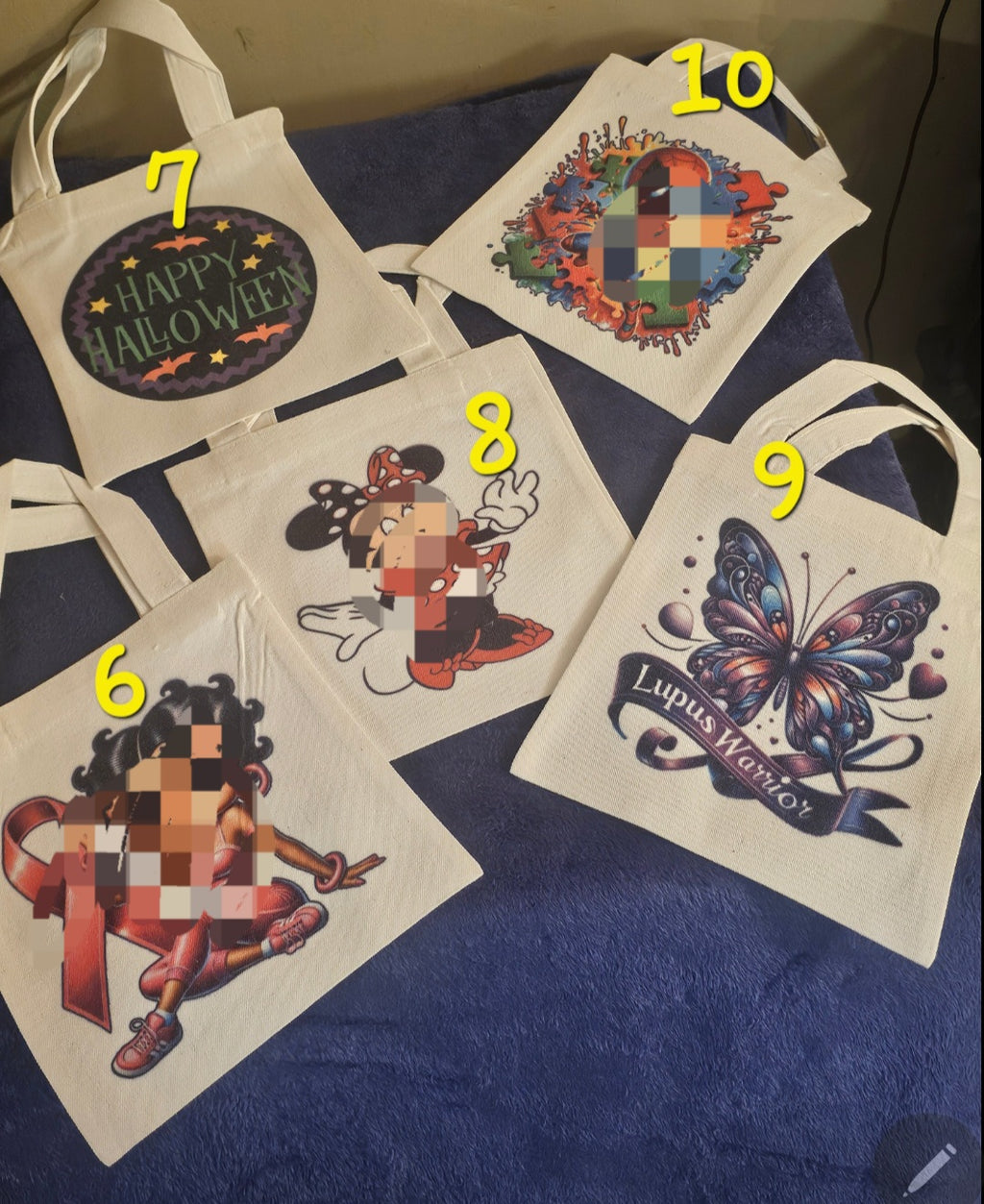 ✨Customizable Small Tote | Personalized Canvas Bag for Events & Gifts✨