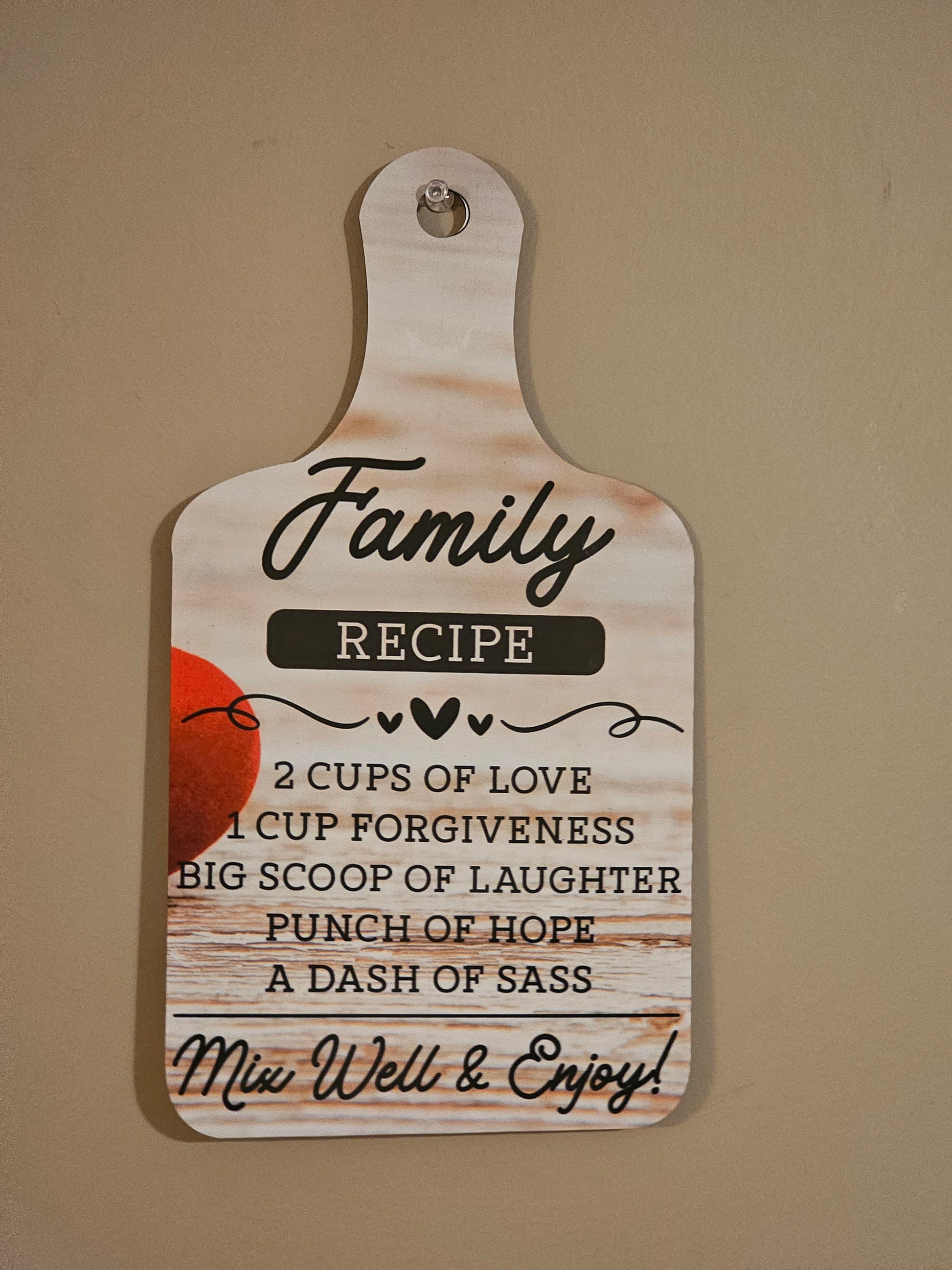 Decorative Chopping Board –  Custom Display Gift