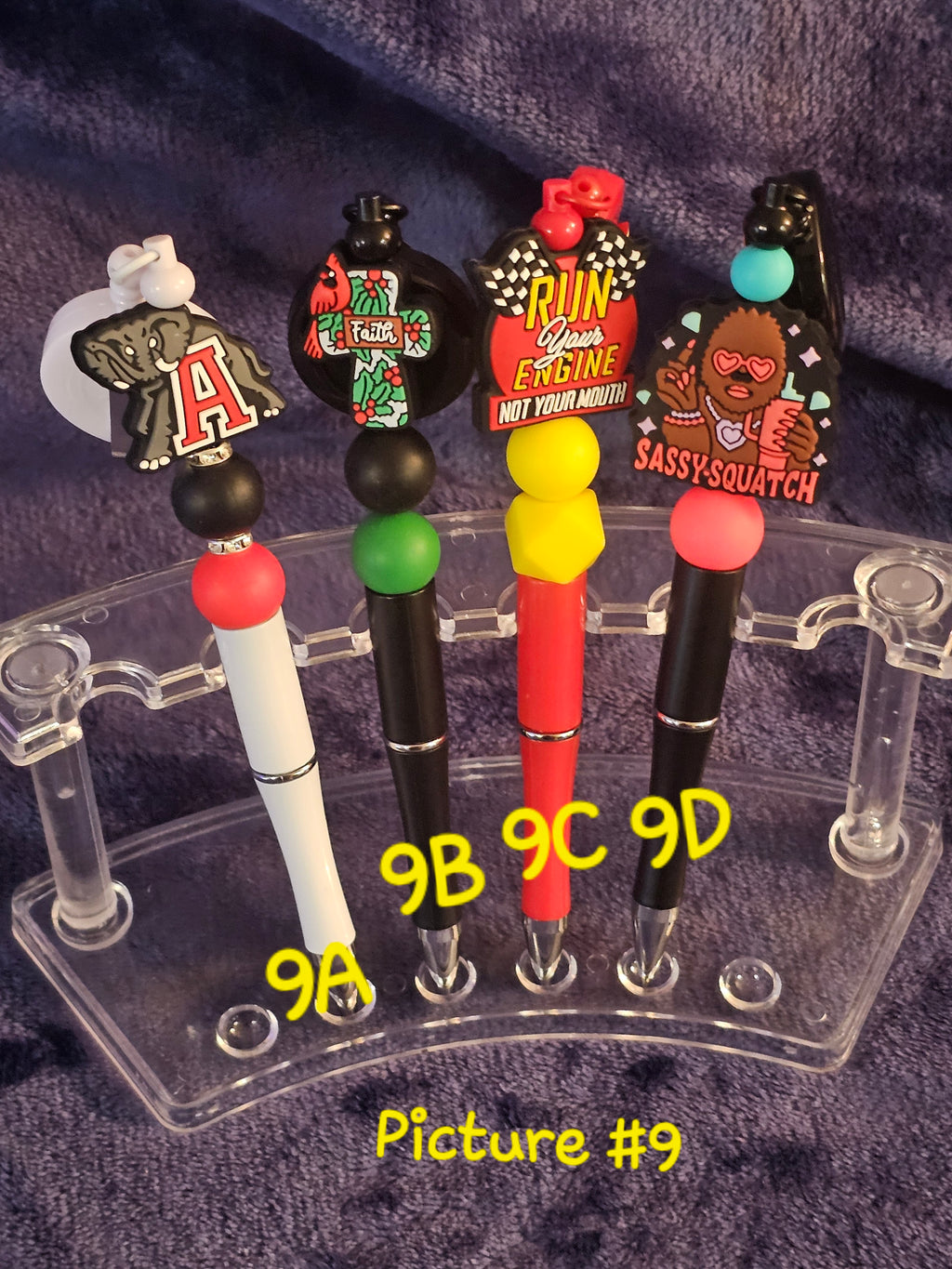 ✨Beadable Badge Reel with Ballpoint Pen – Customizable, Stylish & Practical✨
