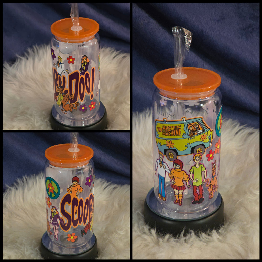 16oz Acrylic Drinking Tumbler | Multiple Cute Designs Available