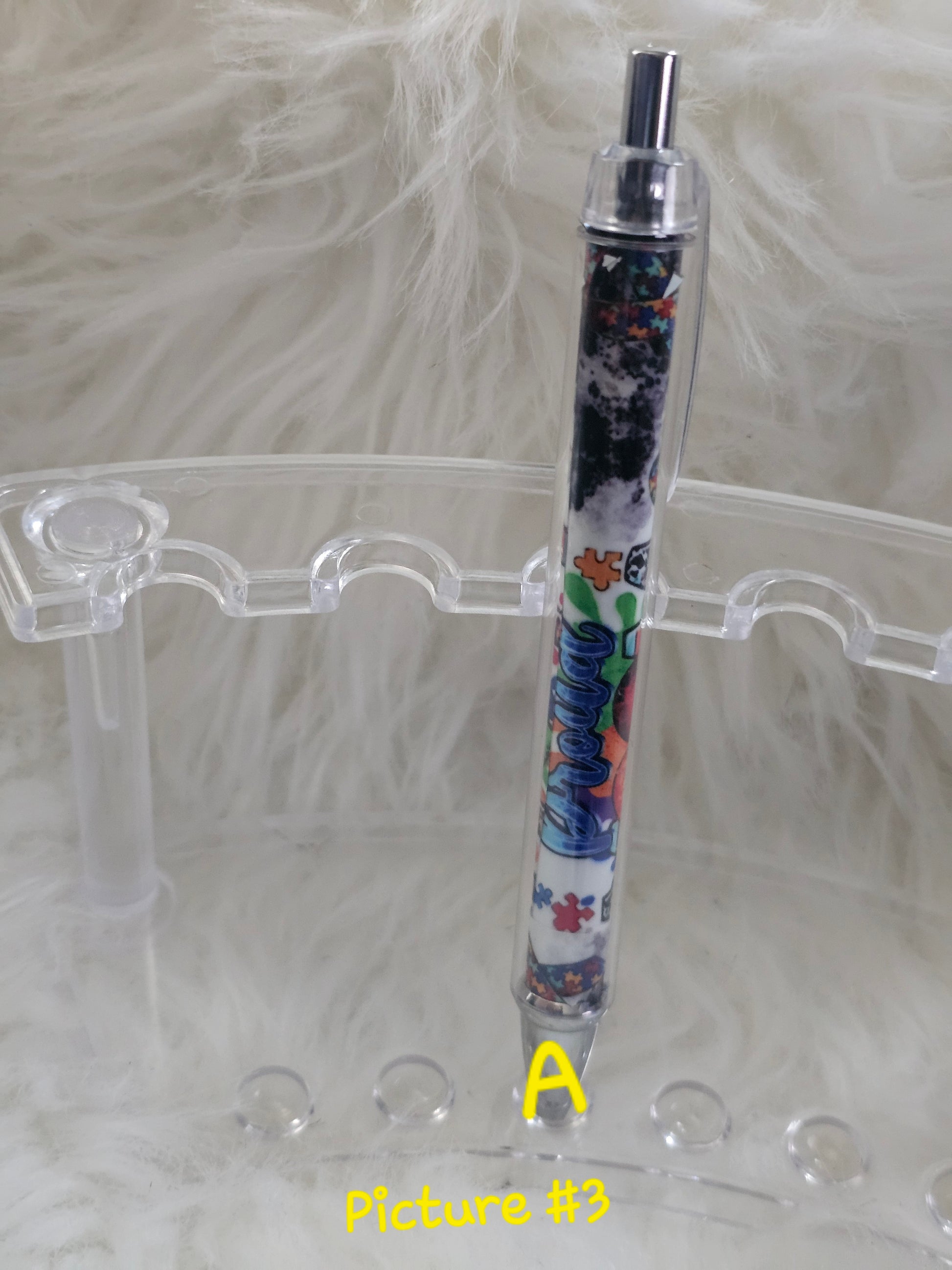 ✨Custom UV DTF Wrapped Pen – Glossy, Scratch-Resistant, Personalized Gift✨