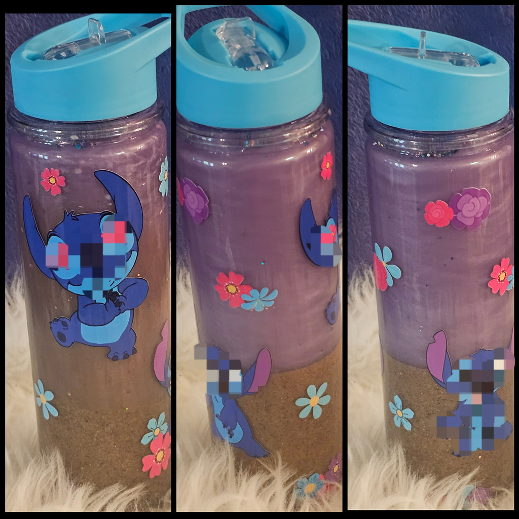 ✨15oz Acrylic Snowglobe Water Bottle✨
