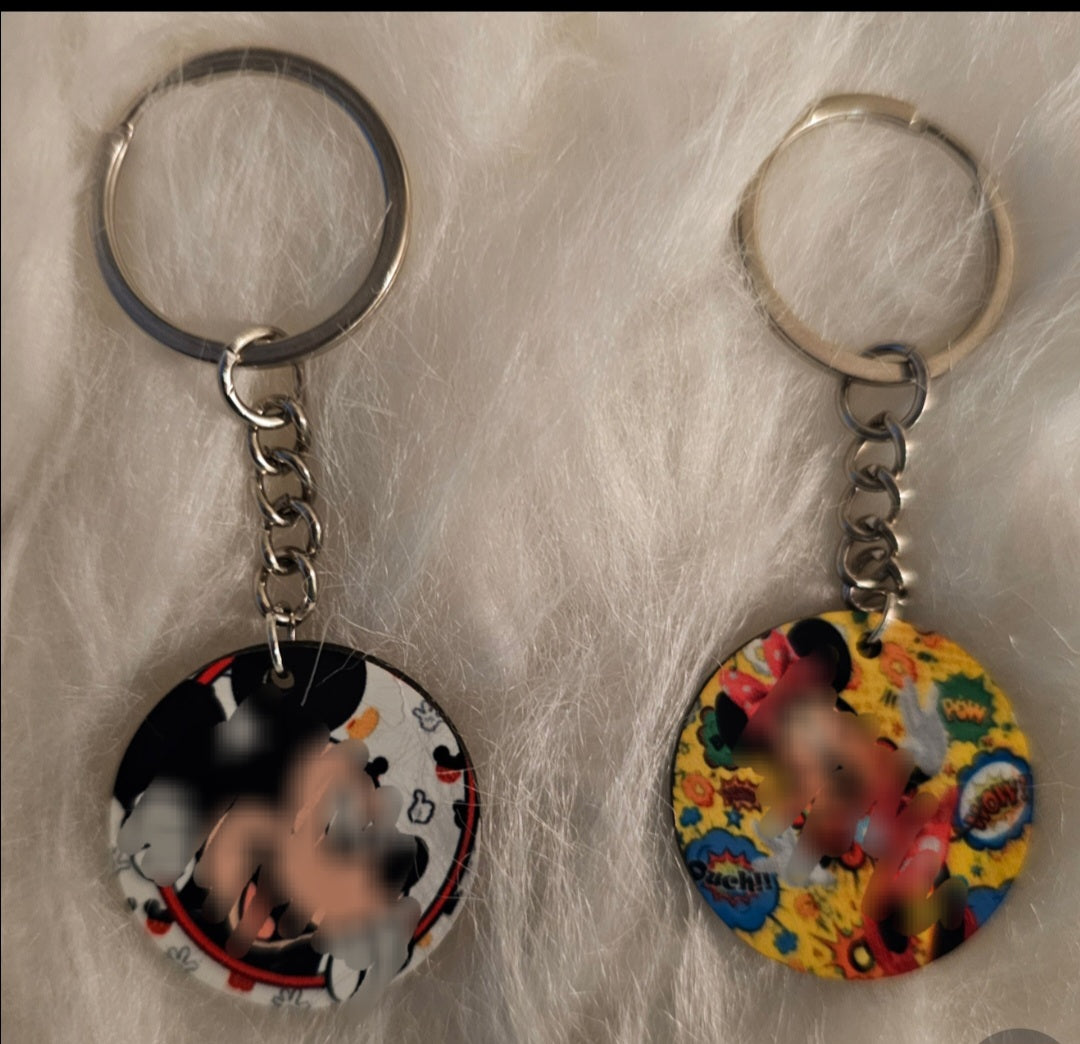✨Personalized Sublimation Keychain – Custom Photo or Name Keychain ✨
