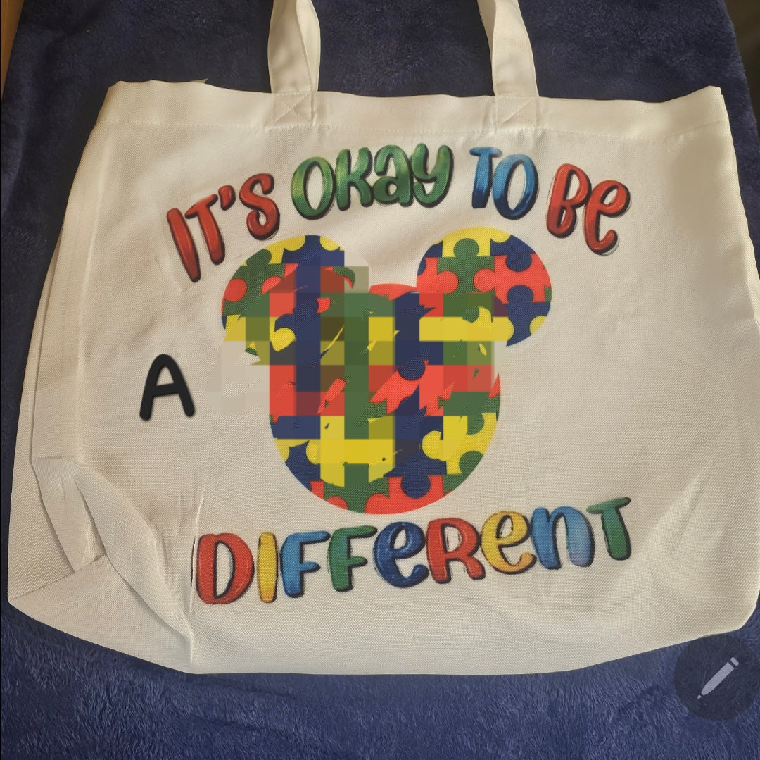 Custom Large Tote Bag | Personalized with Name or Logo | Eco-Friendly Gift