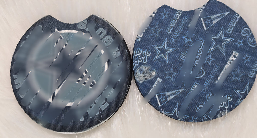 ✨Neoprene Coasters with Rubber Bottom for Any Occasion (Set of 2)✨