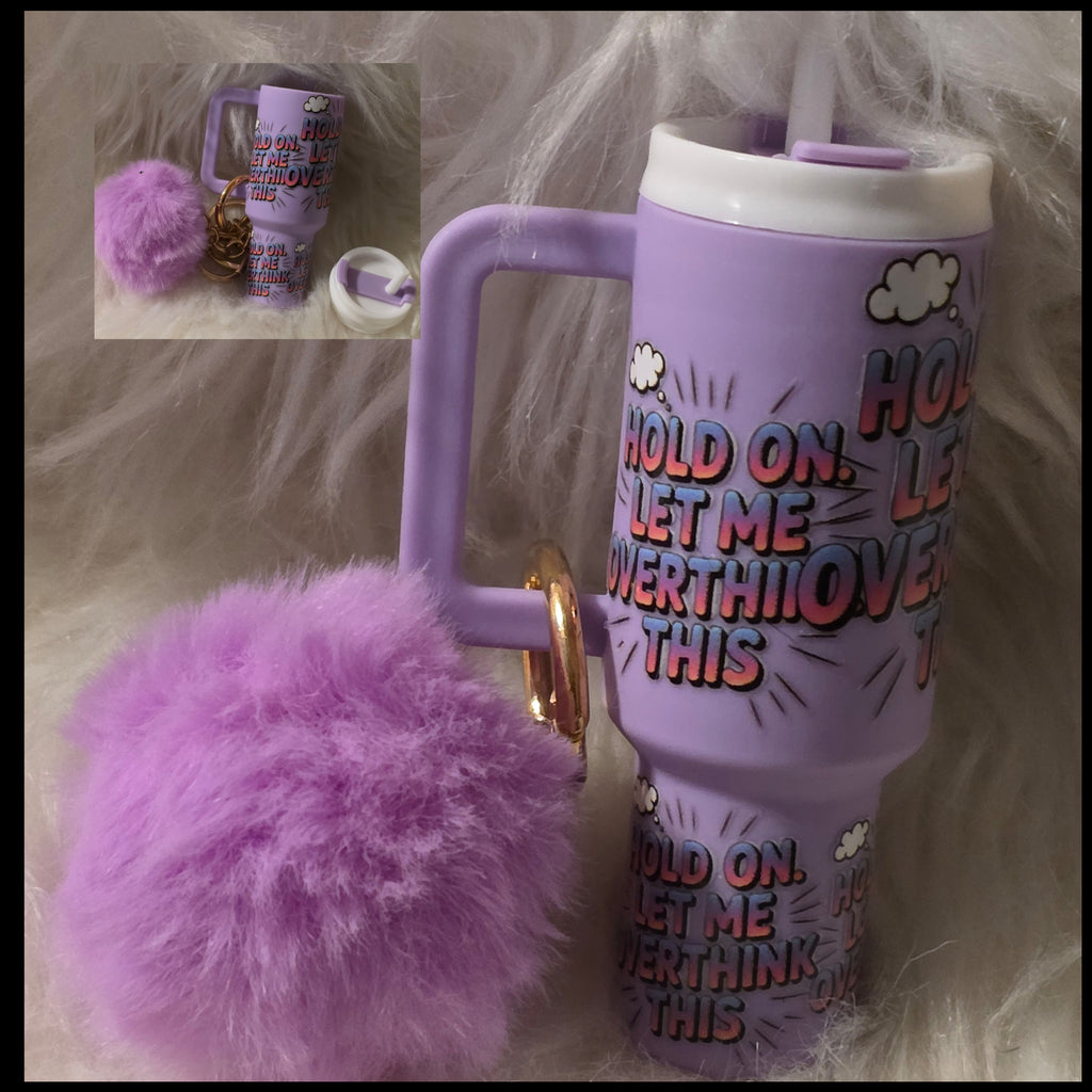 Mini Cup Keychain Holder – Lipstick, Cosmetics & Small Essentials Storage