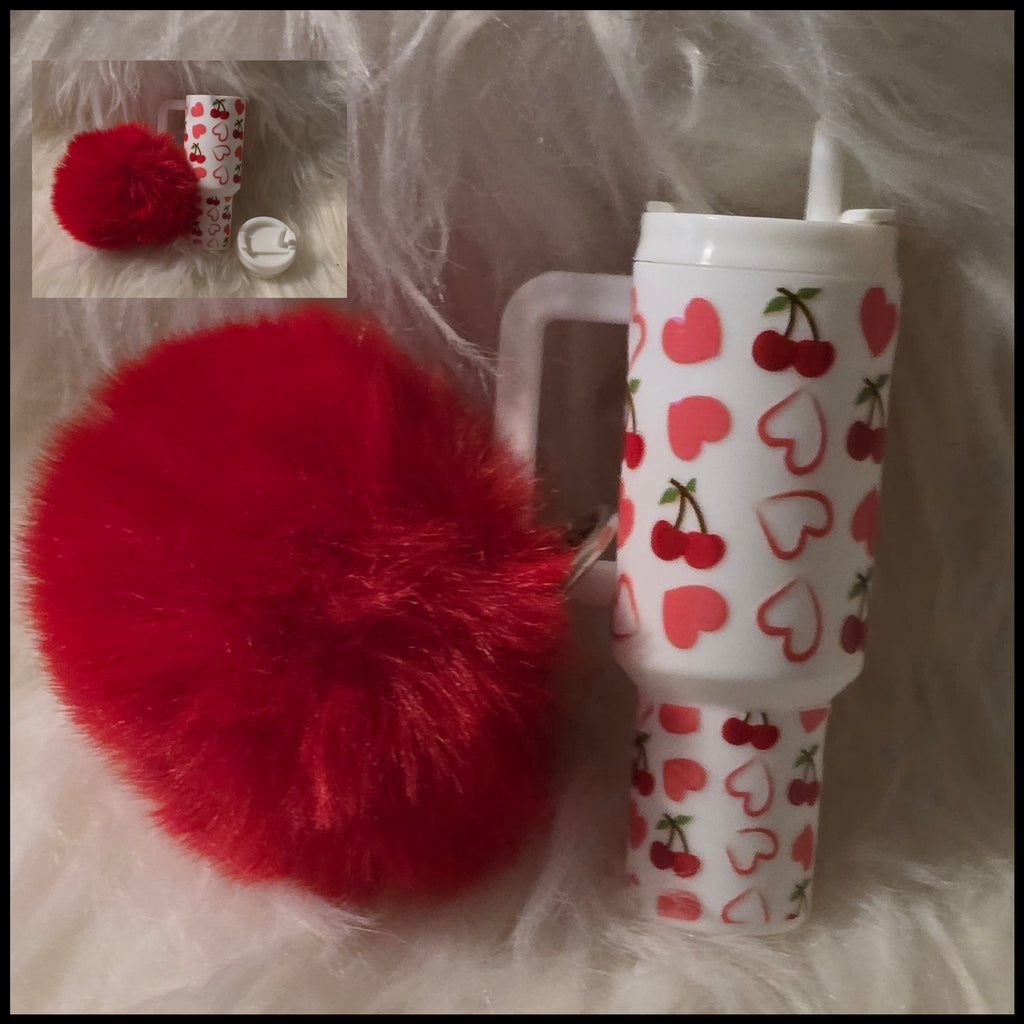 Mini Cup Keychain Holder – Lipstick, Cosmetics & Small Essentials Storage