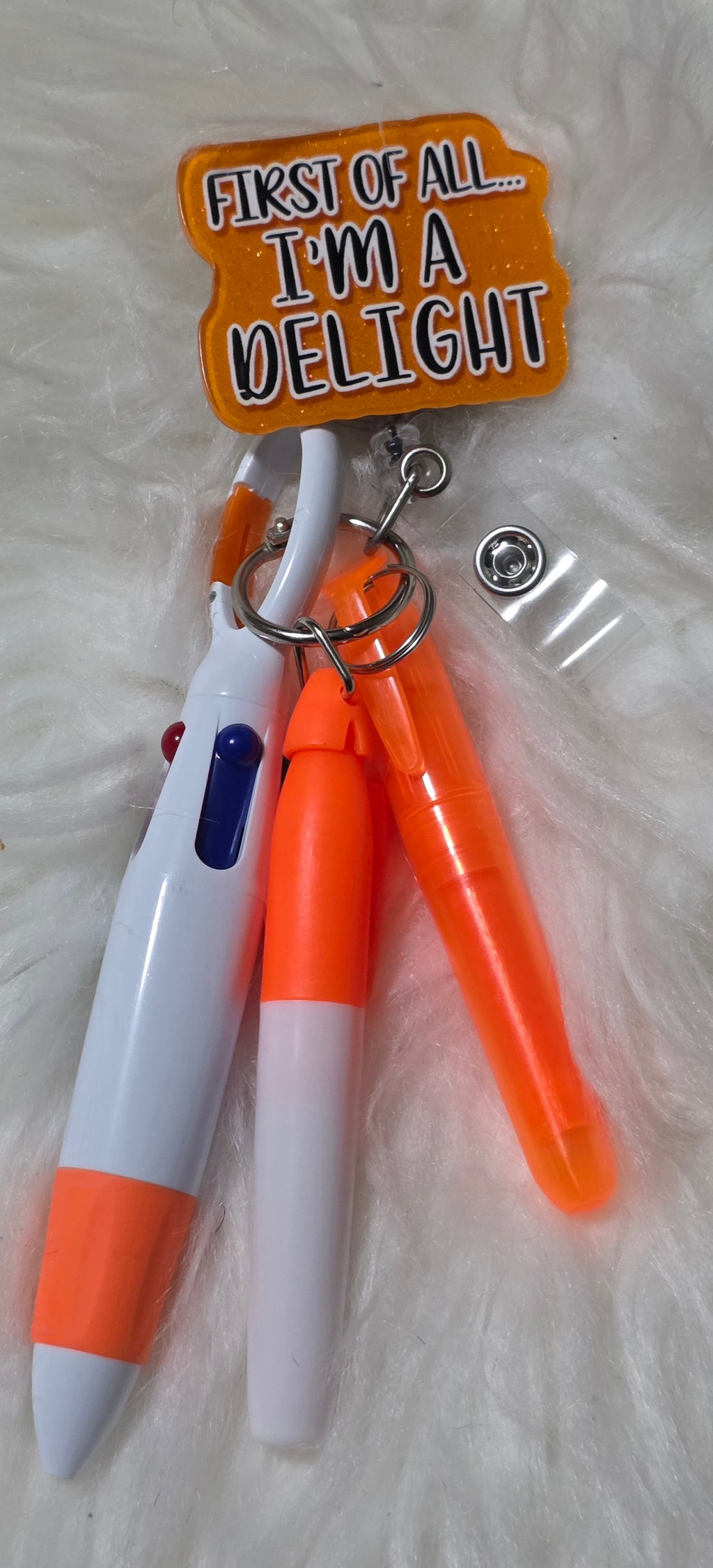 Nurse Essentials Badge Reel Set