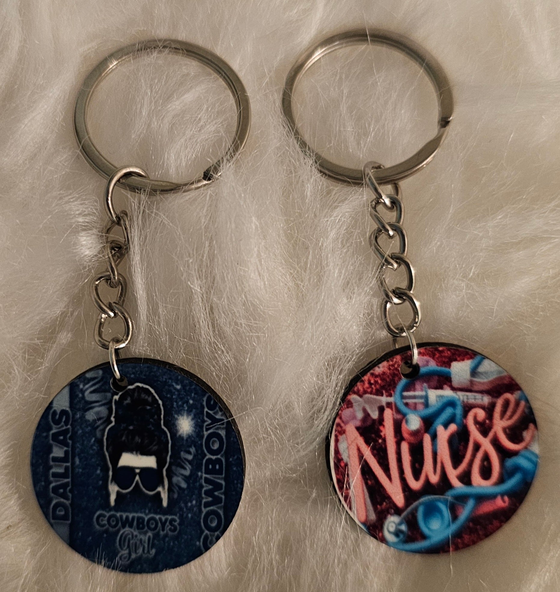 ✨Personalized Sublimation Keychain – Custom Photo or Name Keychain ✨