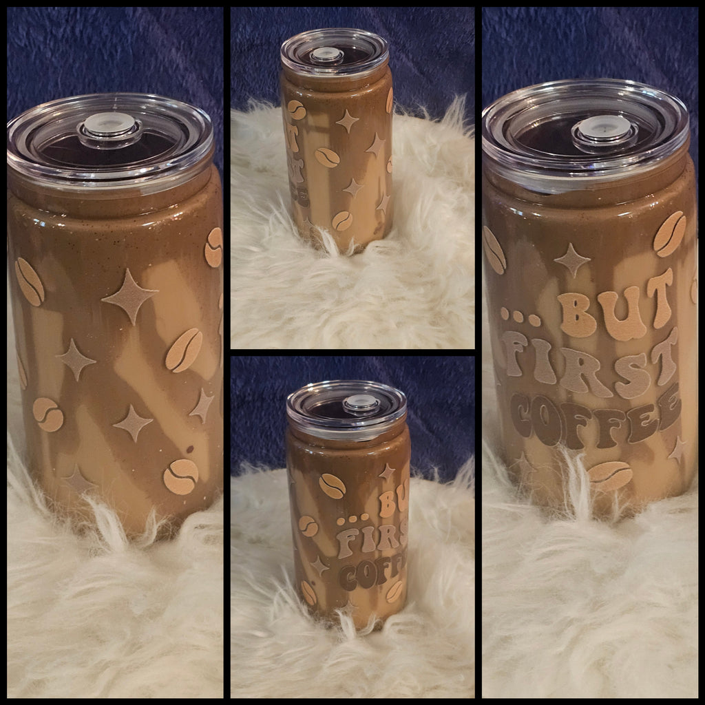 ✨16oz Snow Globe Tumbler | Custom Glitter Tumbler | Personalized Double Wall Cup✨