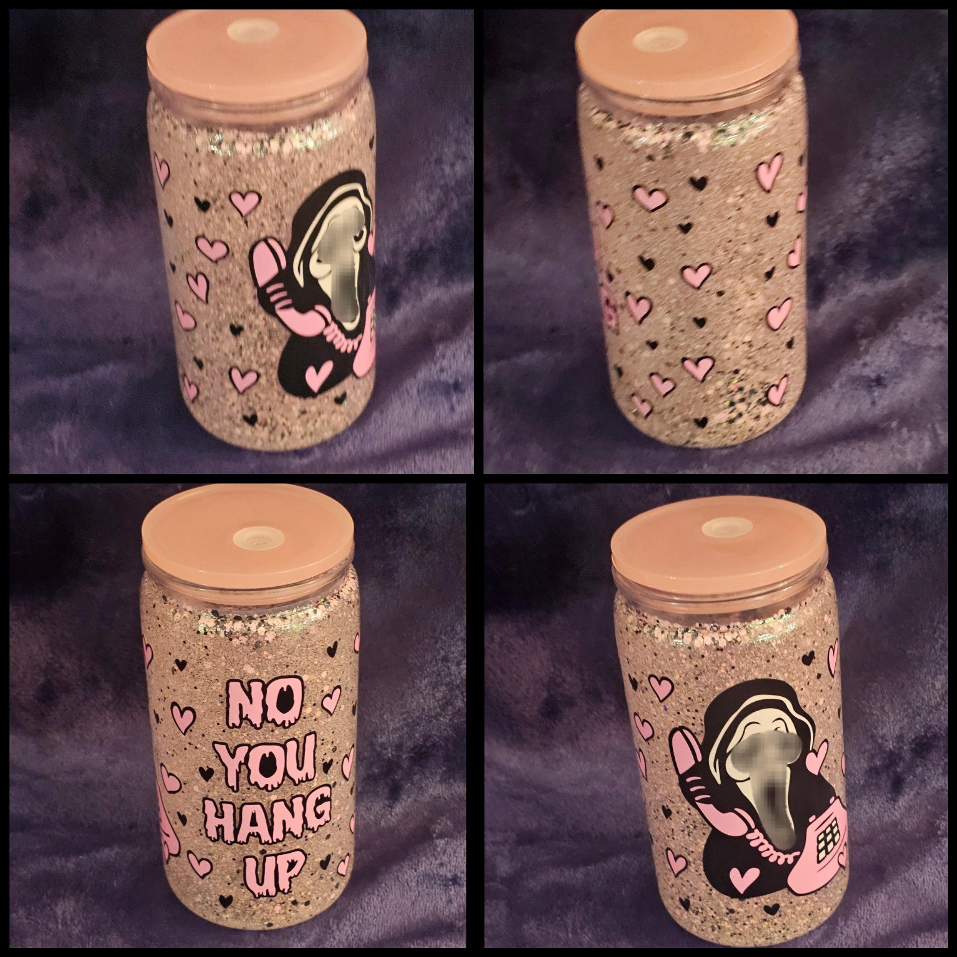 ✨Glitter On. Sip Strong. Tumbler – Custom Glitter Double-Wall Cup by LenKreations✨