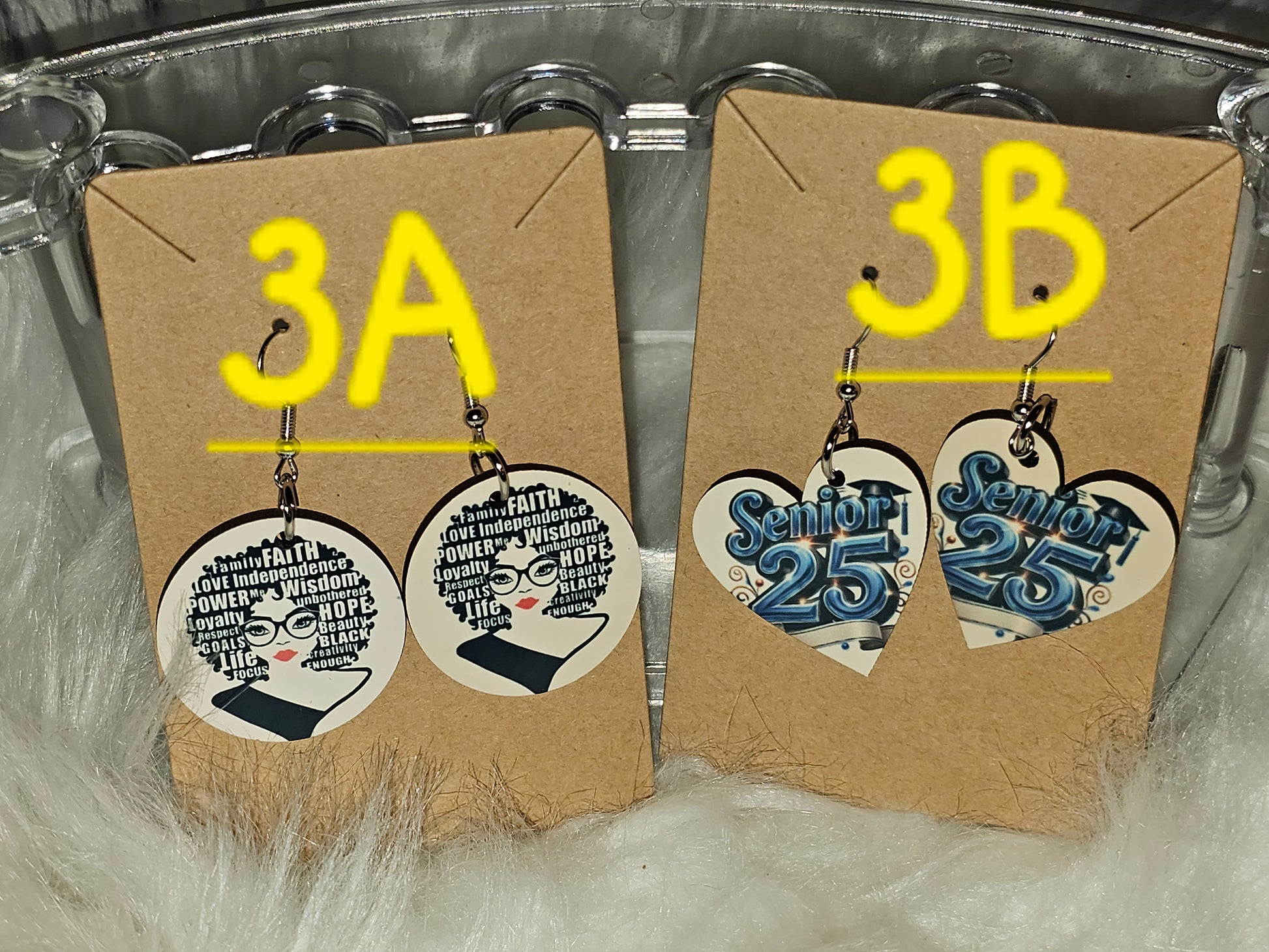 ✨Sublimation Earrings Double-Sided– Heart, Round, or Teardrop | Lightweight, Personalized Jewelry✨