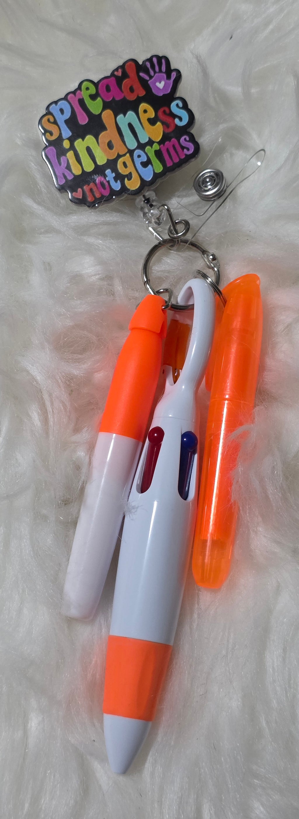Nurse Essentials Badge Reel Set