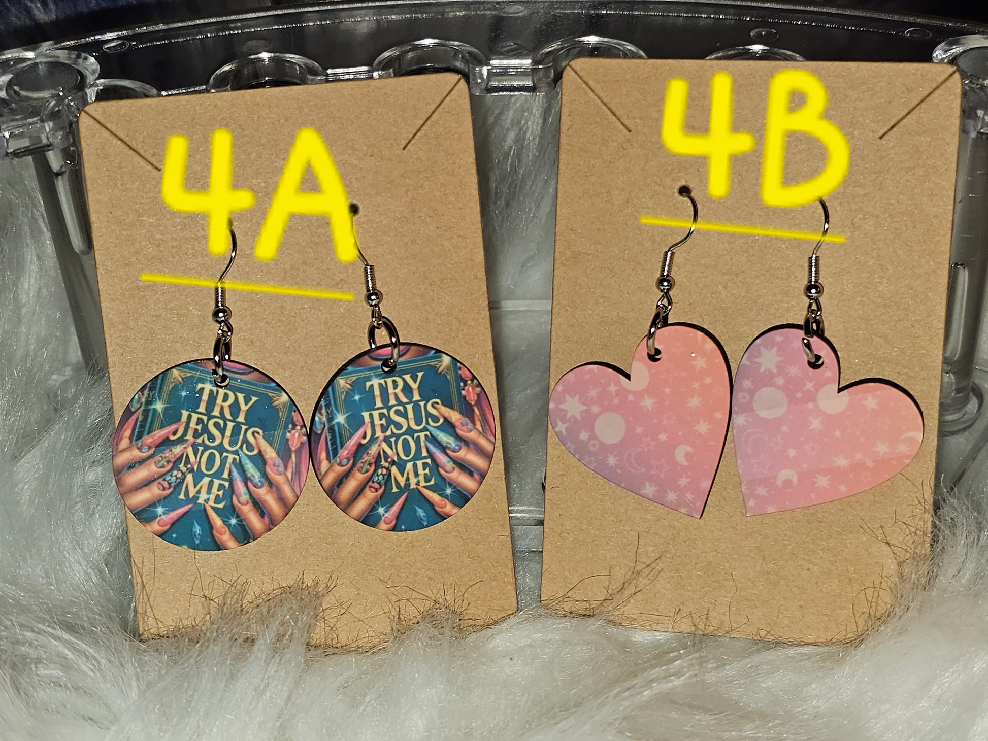 ✨Sublimation Earrings Double-Sided– Heart, Round, or Teardrop | Lightweight, Personalized Jewelry✨