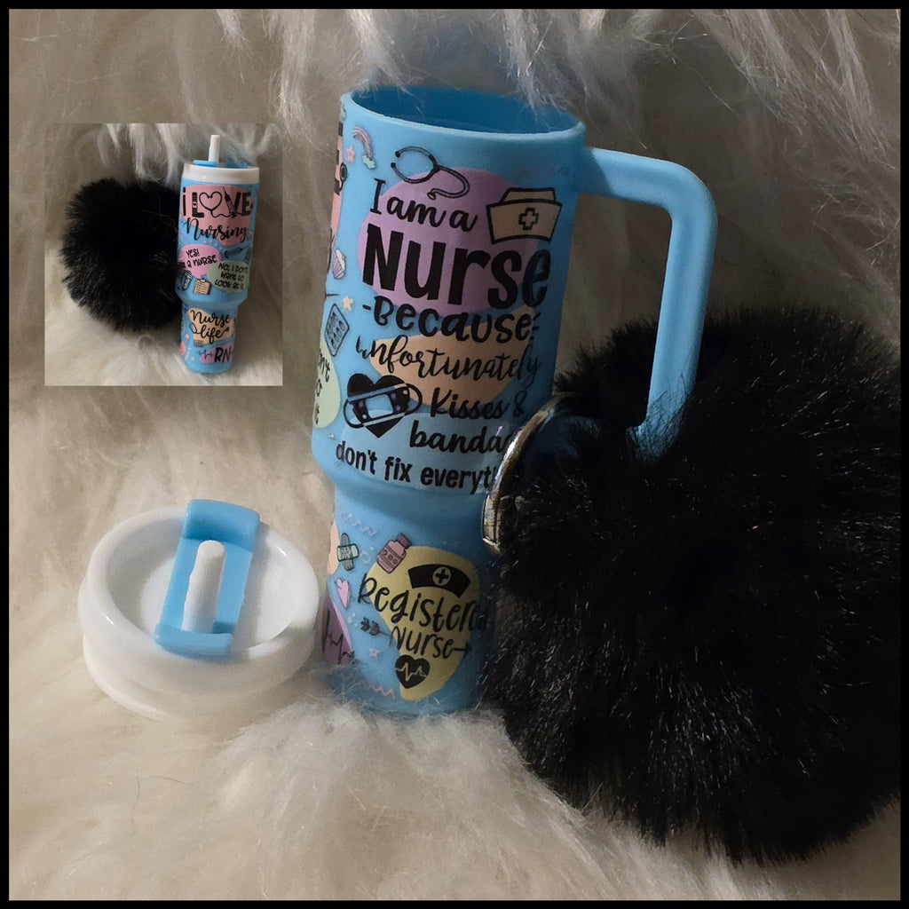 Mini Cup Keychain Holder – Lipstick, Cosmetics & Small Essentials Storage
