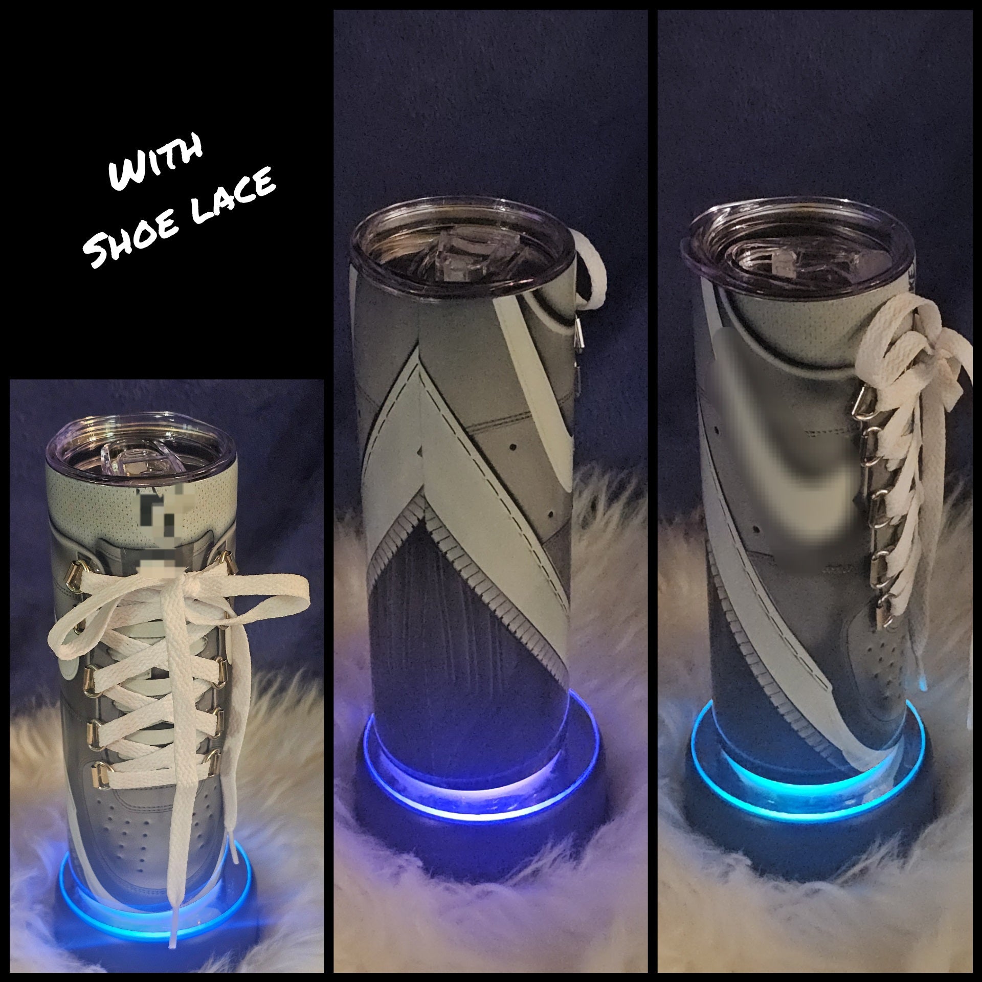 ✨Shoe Lace Tumbler – 20oz Stylish Sneaker-Inspired Cup✨