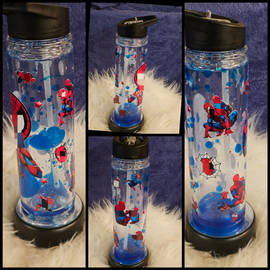✨15oz Acrylic Snowglobe Water Bottle✨