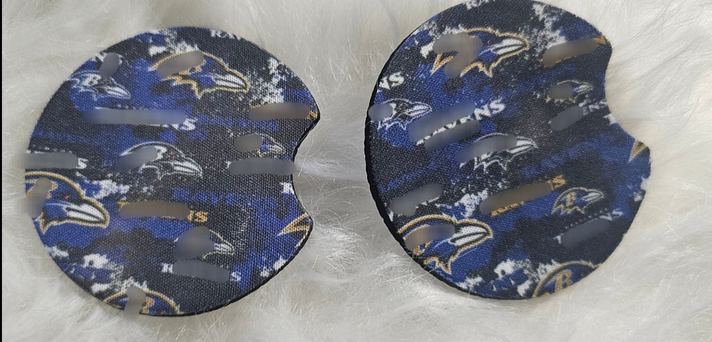 ✨Neoprene Coasters with Rubber Bottom for Any Occasion (Set of 2)✨