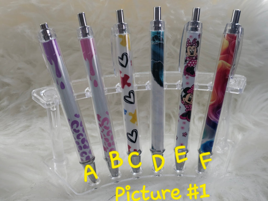 ✨Custom UV DTF Wrapped Pen – Glossy, Scratch-Resistant, Personalized Gift✨